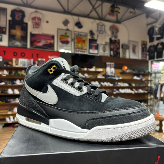 Jordan 3 'Tinker Black Cement' Size 12