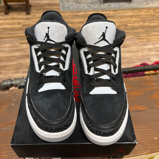 Jordan 3 'Tinker Black Cement' Size 12