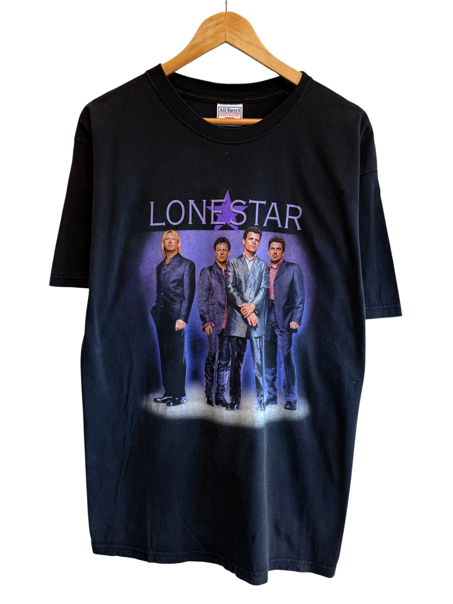 Vintage Y2K Lonestar Country Music Band Graphic Tee Size XL