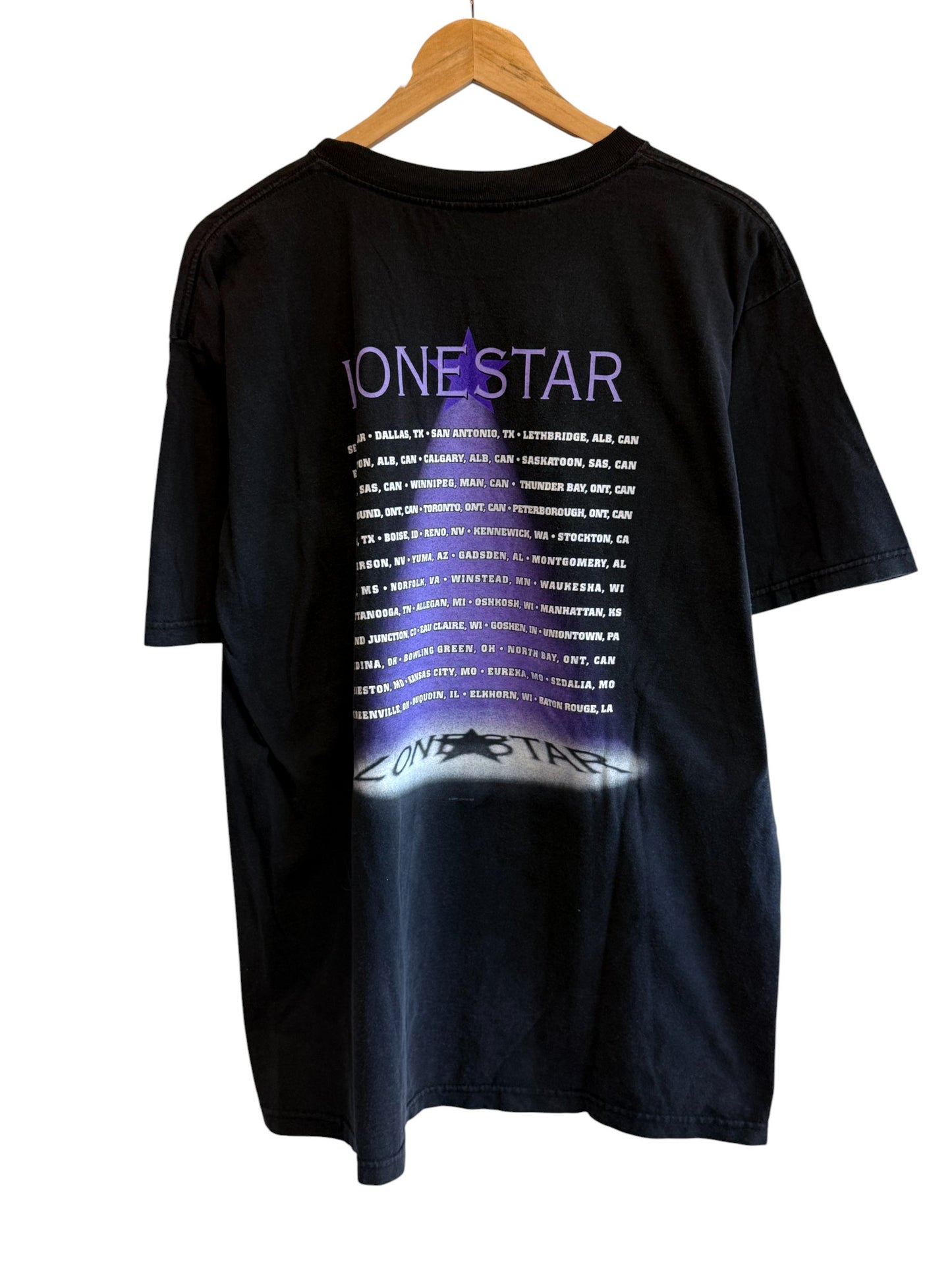 Vintage Y2K Lonestar Country Music Band Graphic Tee Size XL