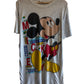 Vintage 90's Disney Mickey Mouse Cartoon Graphic Sleep Shirt Tee Size XL