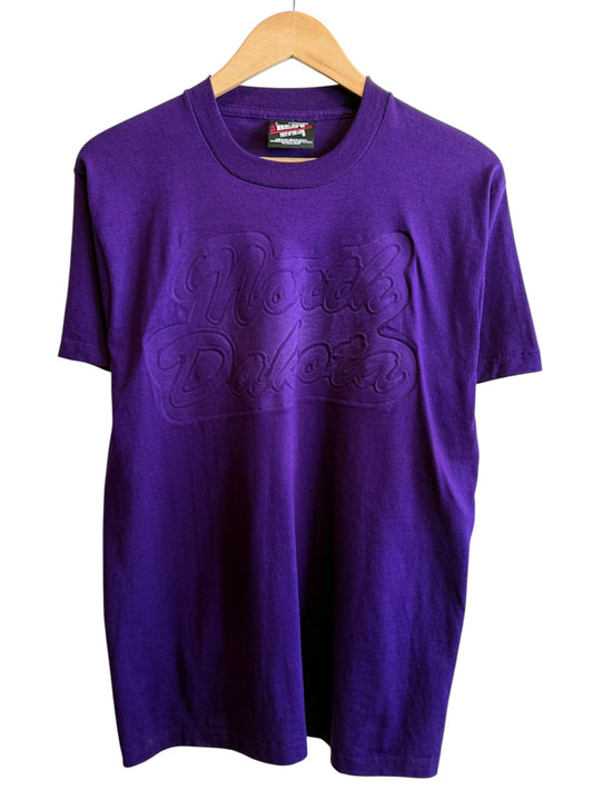 Vintage 90's North Dakota Graphic Tee Size Large