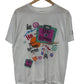 Vintage 90's NBA Stay in School Graphic Tee Size Large