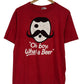 Vintage 90's Oh Boy What a Beer Fell's Point Wharf Rat Tee Size XL