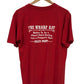 Vintage 90's Oh Boy What a Beer Fell's Point Wharf Rat Tee Size XL