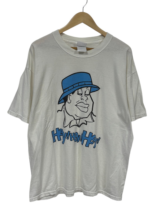 Vintage 90's Fat Albert Hey Hey Hey Cartoon Graphic Tee Size XL