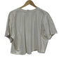 Vintage 90's Women's Tropical Island Life Cropped Tee Size Large