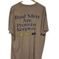 Vintage 90's Promise Keepers Real Men Calvin Klein Parody Tee Size XL