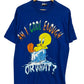Vintage 90's Looney Tunes Tweety Bird Am I Cool Enough Cartoon Tee Size Large