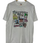 Vintage My Generation 1950's Newspaper Events Graphic Tee Size XL