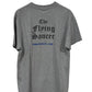 Vintage Great Head Flying Saucer Beer Promo Graphic Tee Size Large