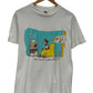 Vintage 80's Mind Bringing My Dinner in Here Cartoon Tee Size XL
