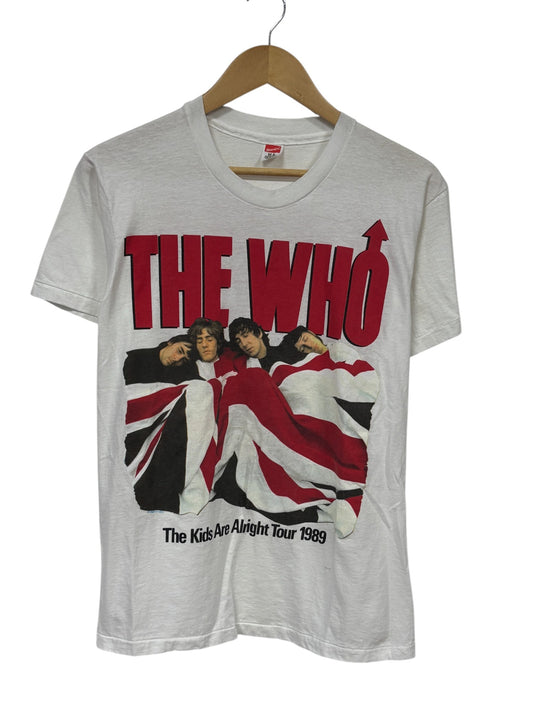Vintage 1989 The Who Kids Are Alright Tour Band Tee Size Medium