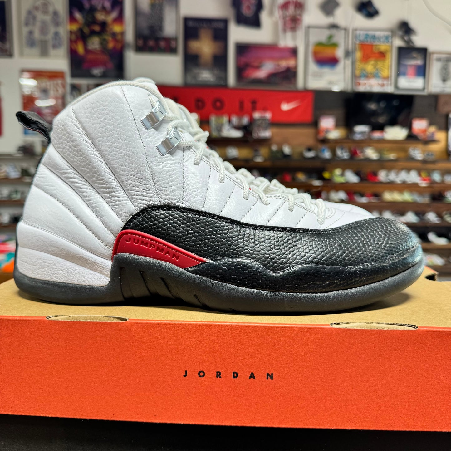 Jordan 12 'Taxi Flip' Size 10