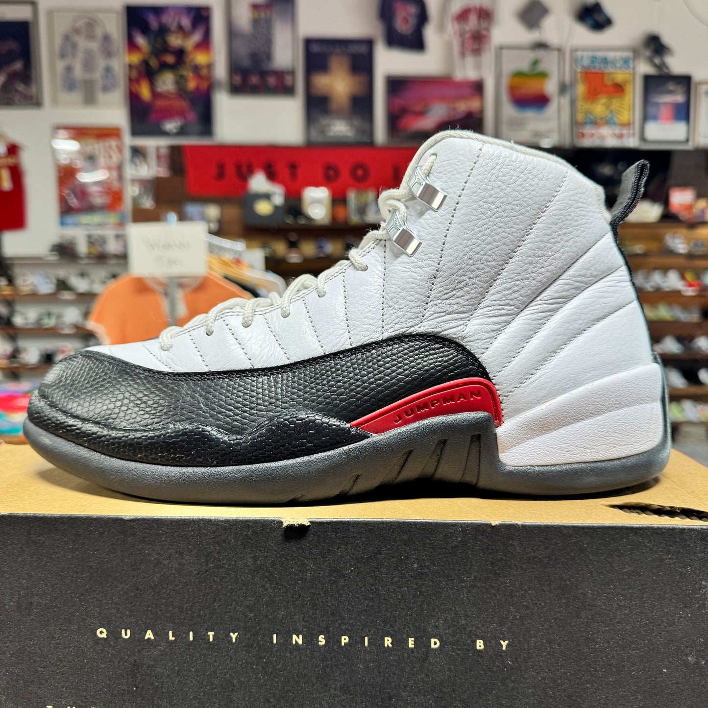 Jordan 12 'Taxi Flip' Size 10