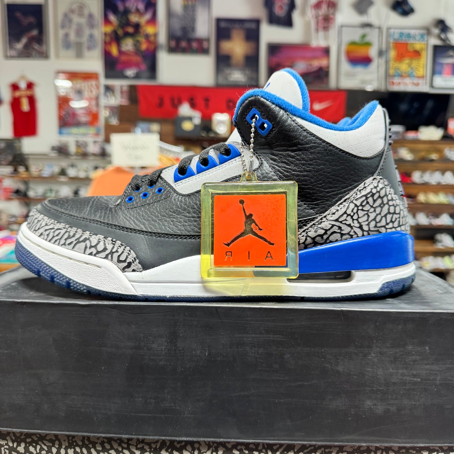 Jordan 3 'Sport Blue' Size 11