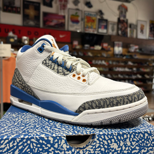 Jordan 3 'Wizards' Size 8.5