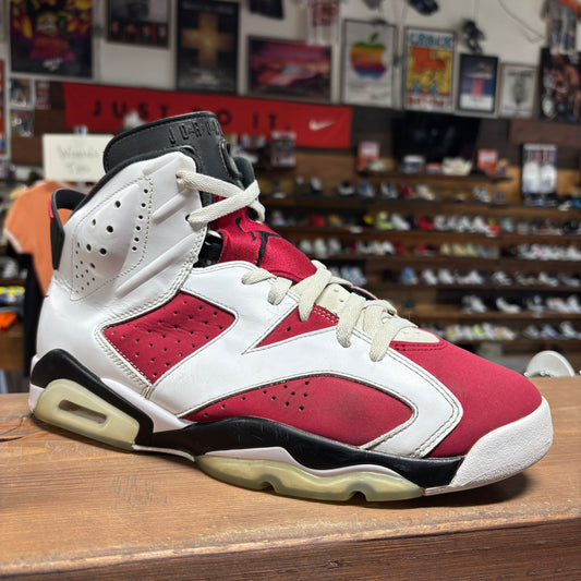 Jordan 6 'Carmine' Size 10.5