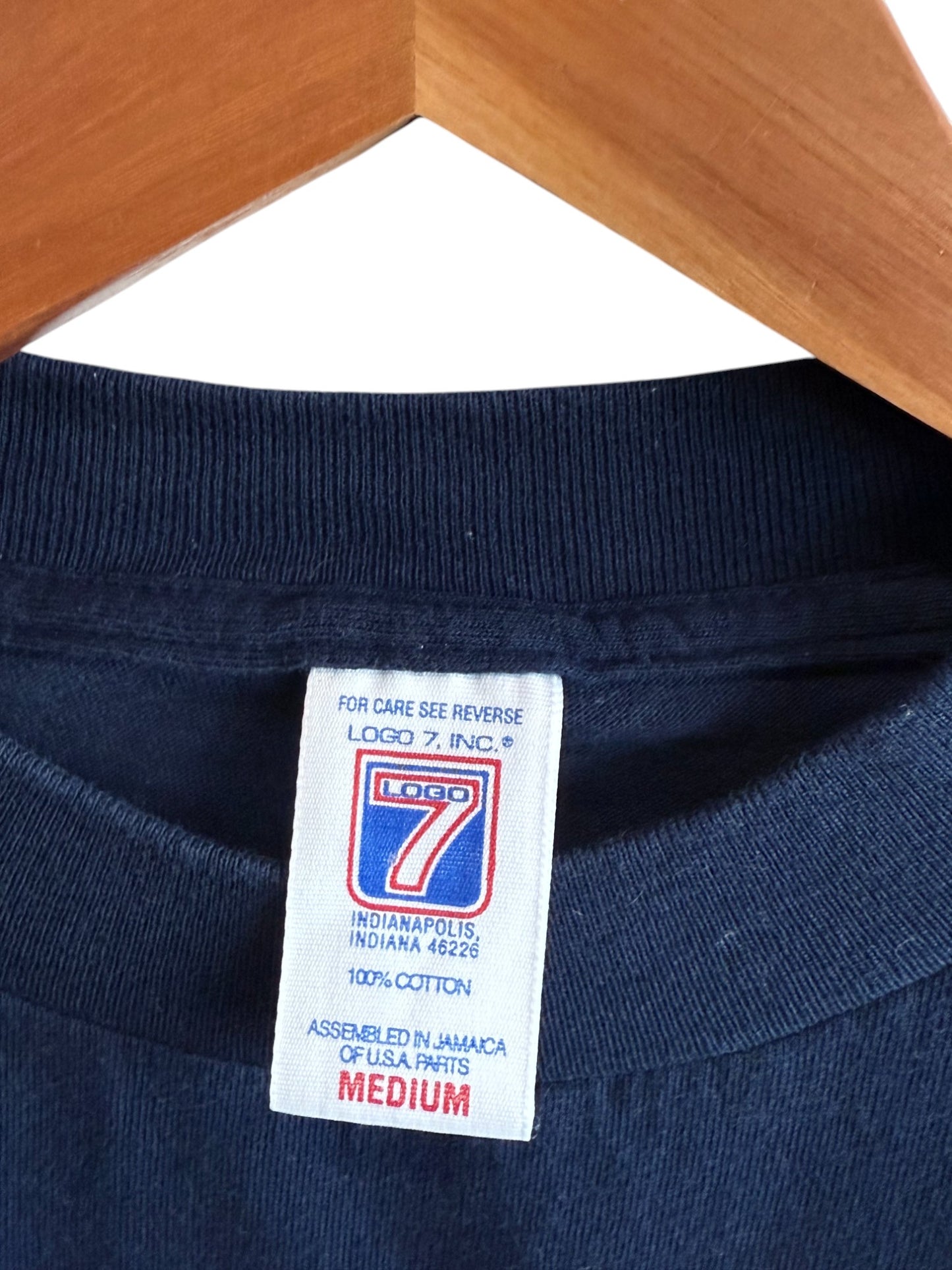 Vintage Y2K Denver Broncos NFL Logo Graphic Tee Size Medium