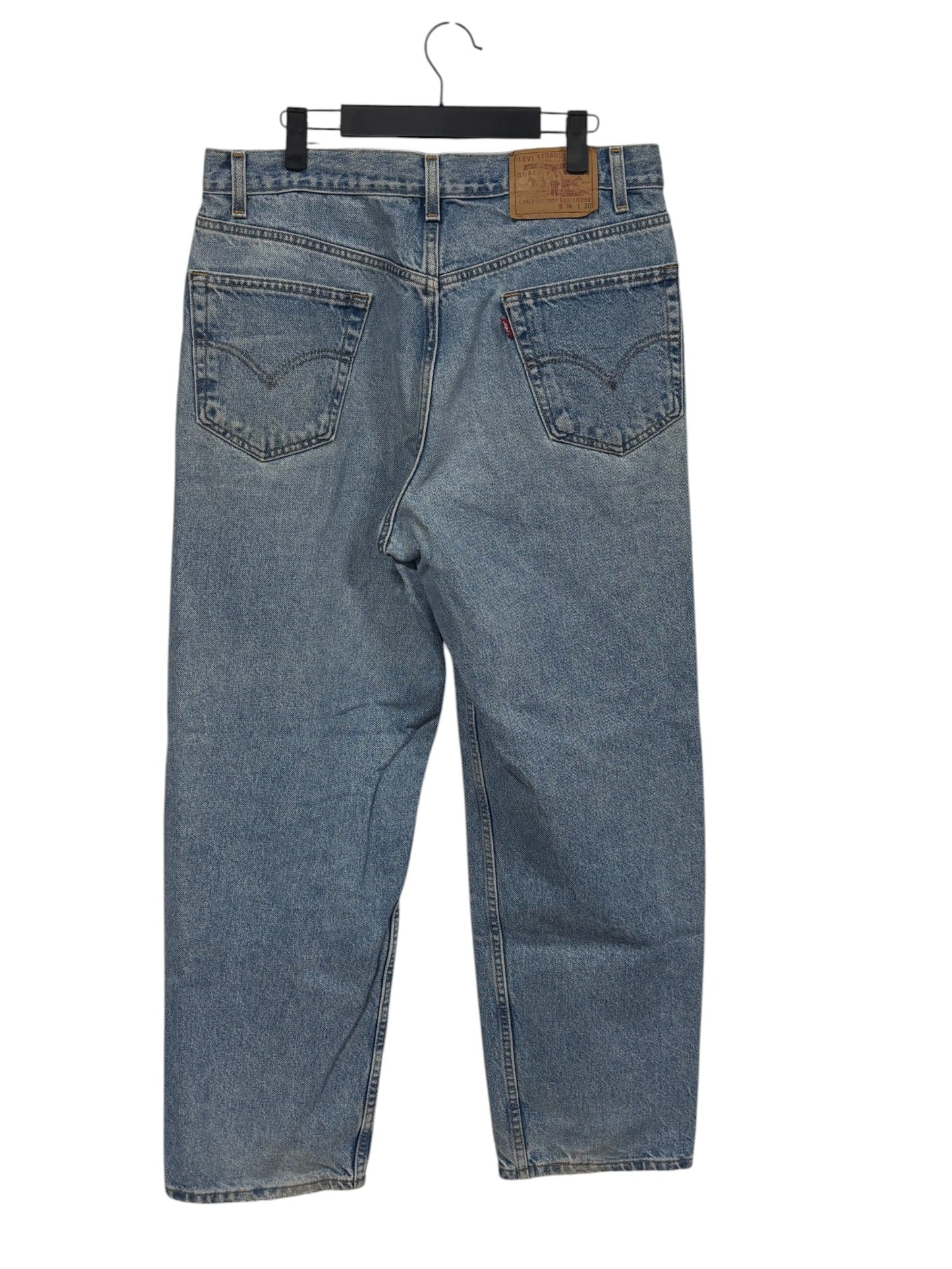 Vintage Levi's Relaxed Straight Leg Denim Jeans Size 34x30