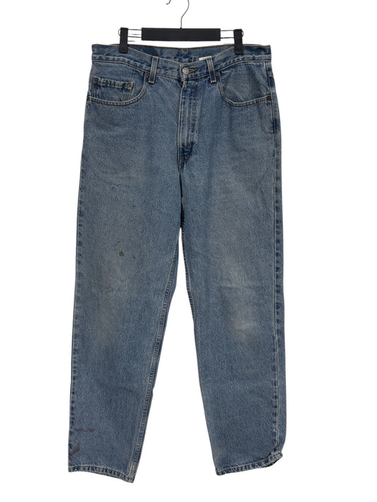 Vintage Levi's Relaxed Straight Leg Denim Jeans Size 33x32