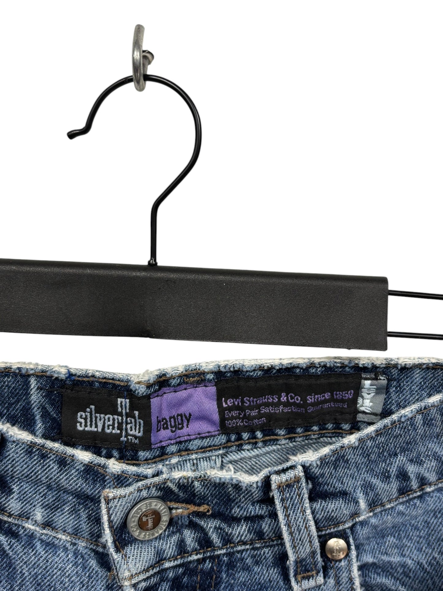 Vintage 90's Levi's Silvertab Baggy Denim Jeans Size 32x30