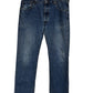 Vintage 90's Levi's 501 Medium Wash Made in USA Denim Jeans Size 36x34