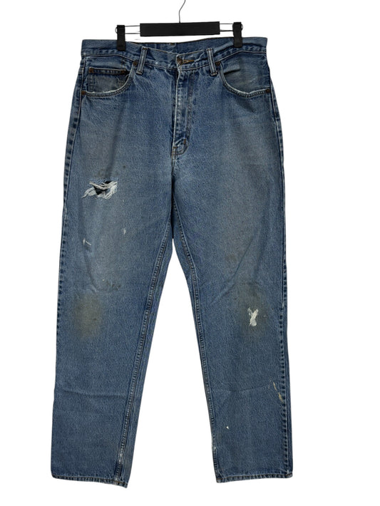 Vintage Levi's Straight Leg Denim Jeans Size 34x34