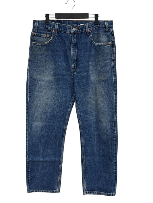 Vintage Levi's 505 Regular Fit Straight Leg Denim Jeans Size 35x30