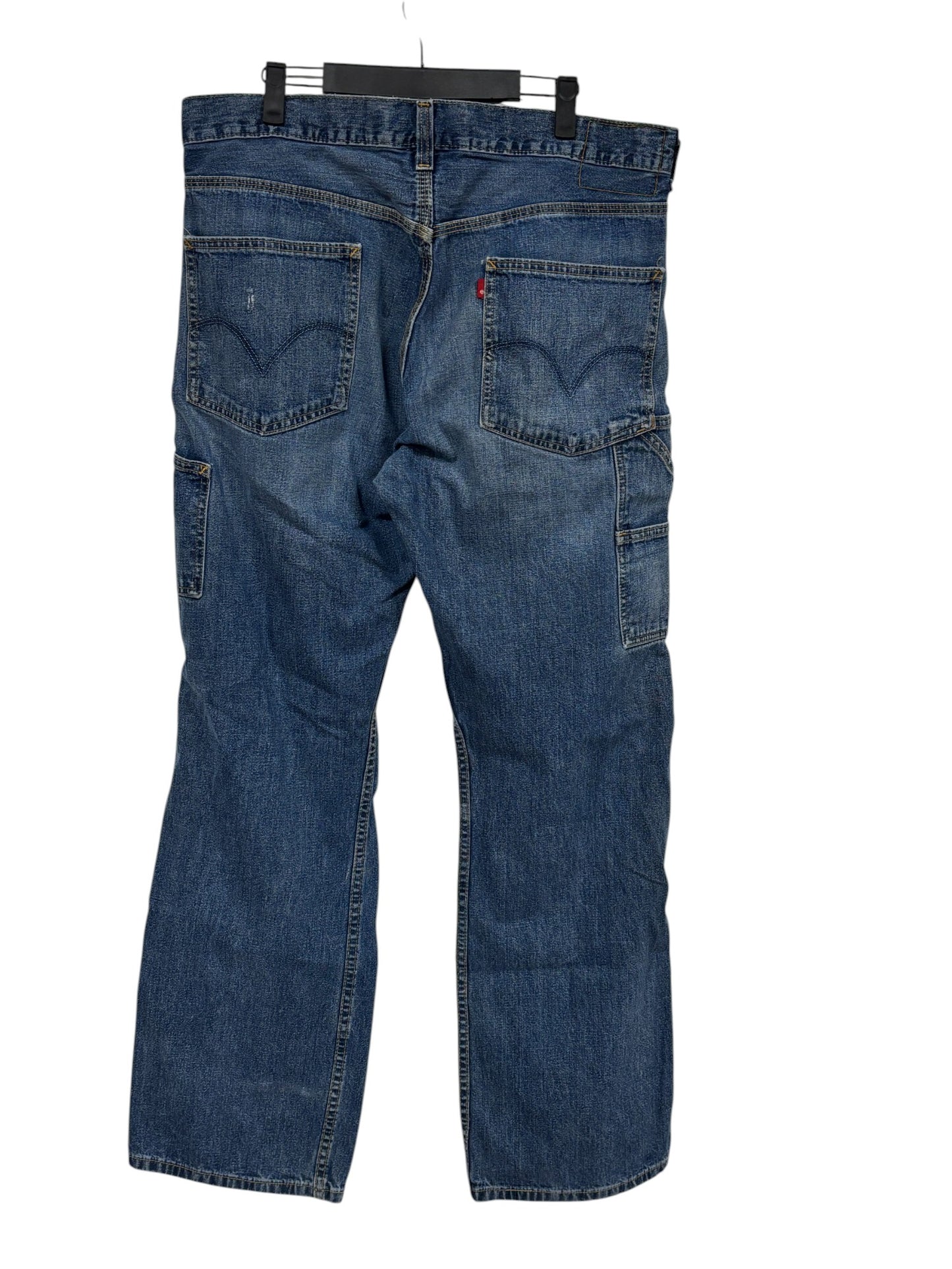 Vintage 90's Levi's Denim Cargo Jeans Size 36x34