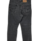 Vintage 90's Levi's 550 Relaxed Fit Black Denim Jeans Size 34x30