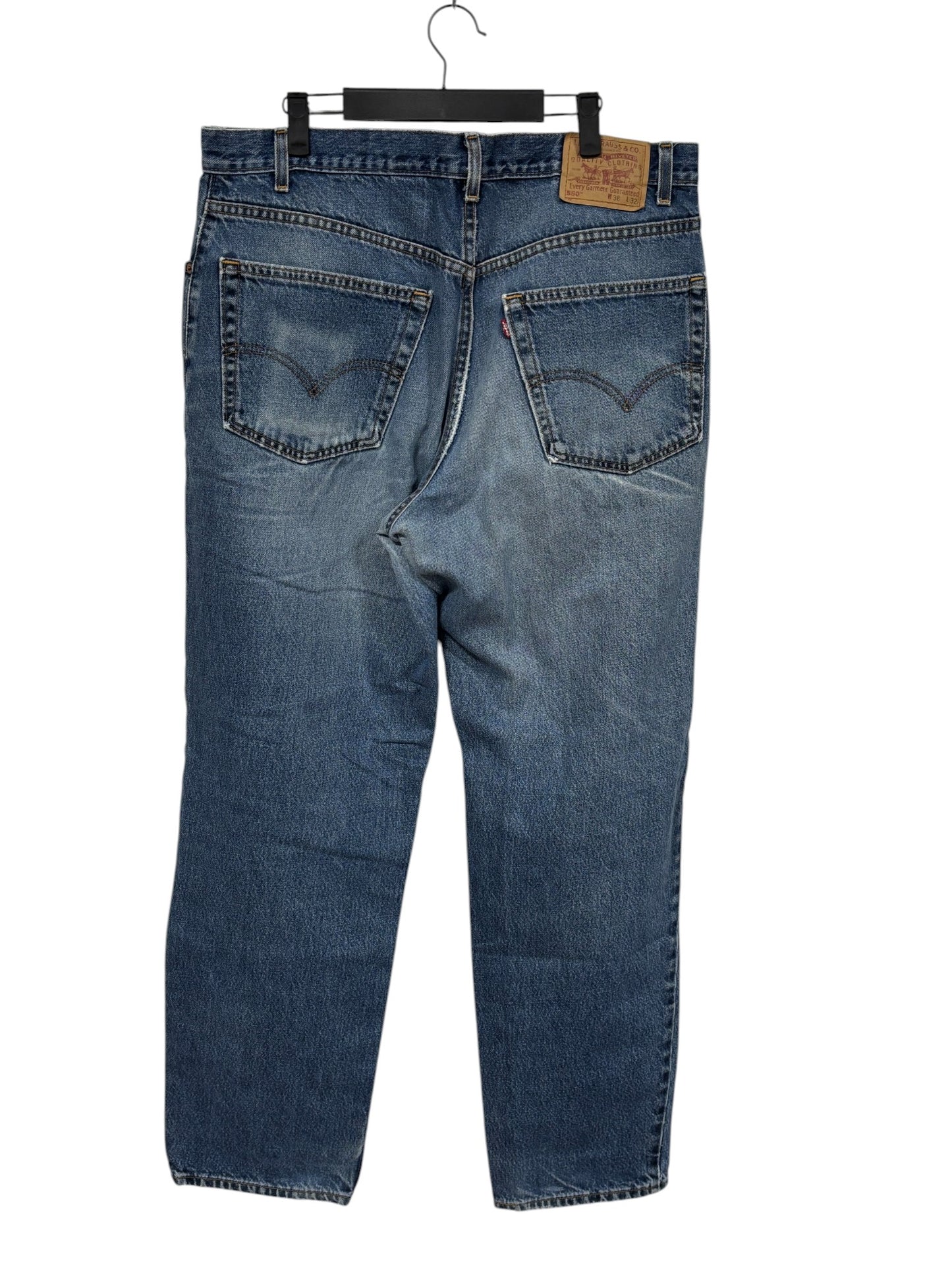 Vintage 90's Levi's 550 Relaxed Fit Denim Jeans Size 36x32