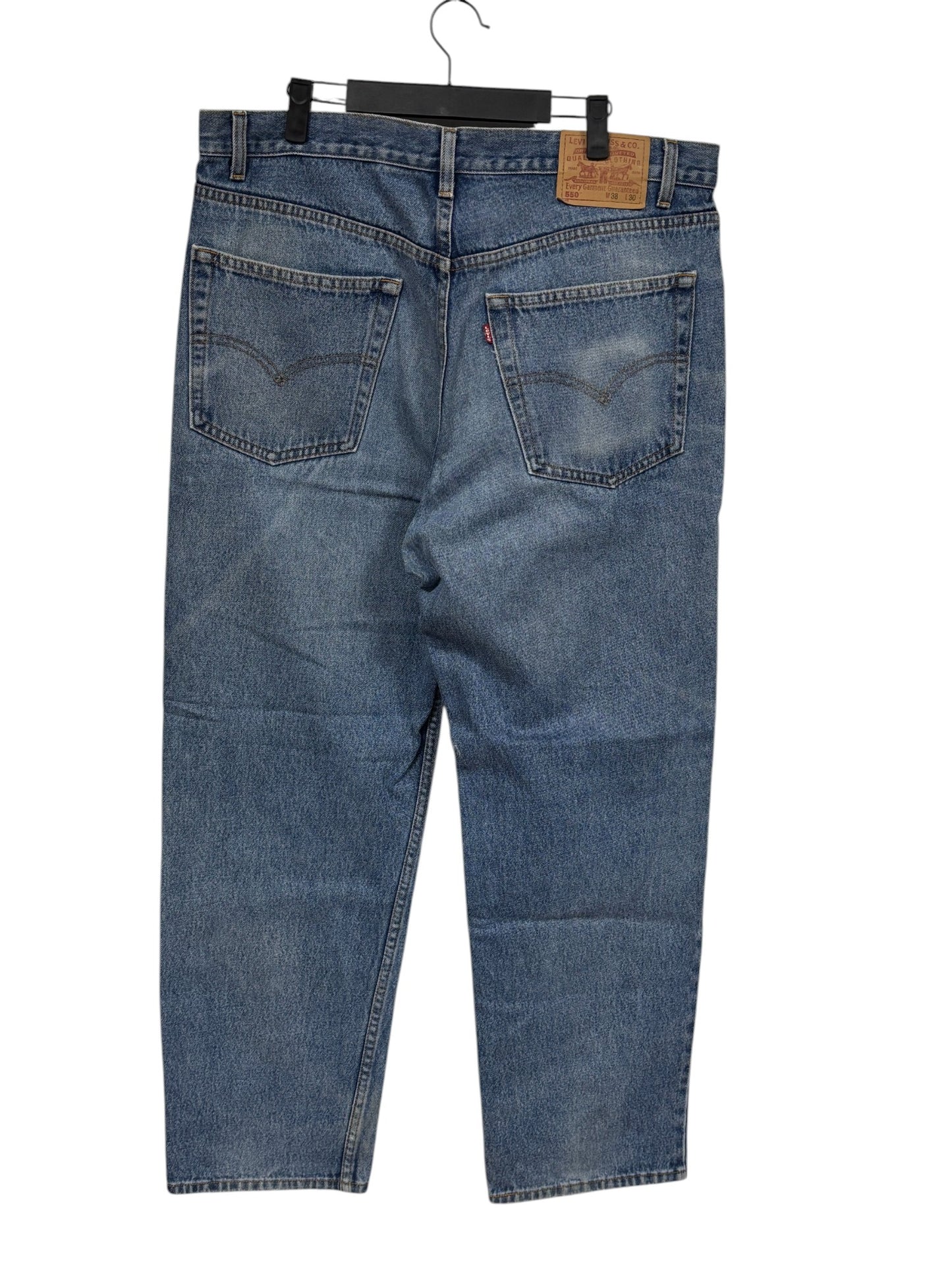 Vintage Levi's 550 Relaxed Fit Denim Jeans Size 37x30