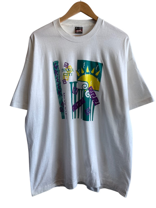 Vintage 90's Sioux City Greek Week Graphic Tee Size XXL