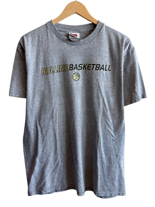Vintage Nike Rollins Basketball Graphic Tee Size Medium