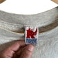 Vintage 90's Kellogg Reverse Weave Grey Crewneck Sweater Size XXL
