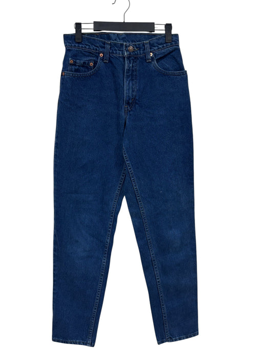 Vintage 90's Levi's Women's 550 Dark Wash Denim Jeans Size 27x30