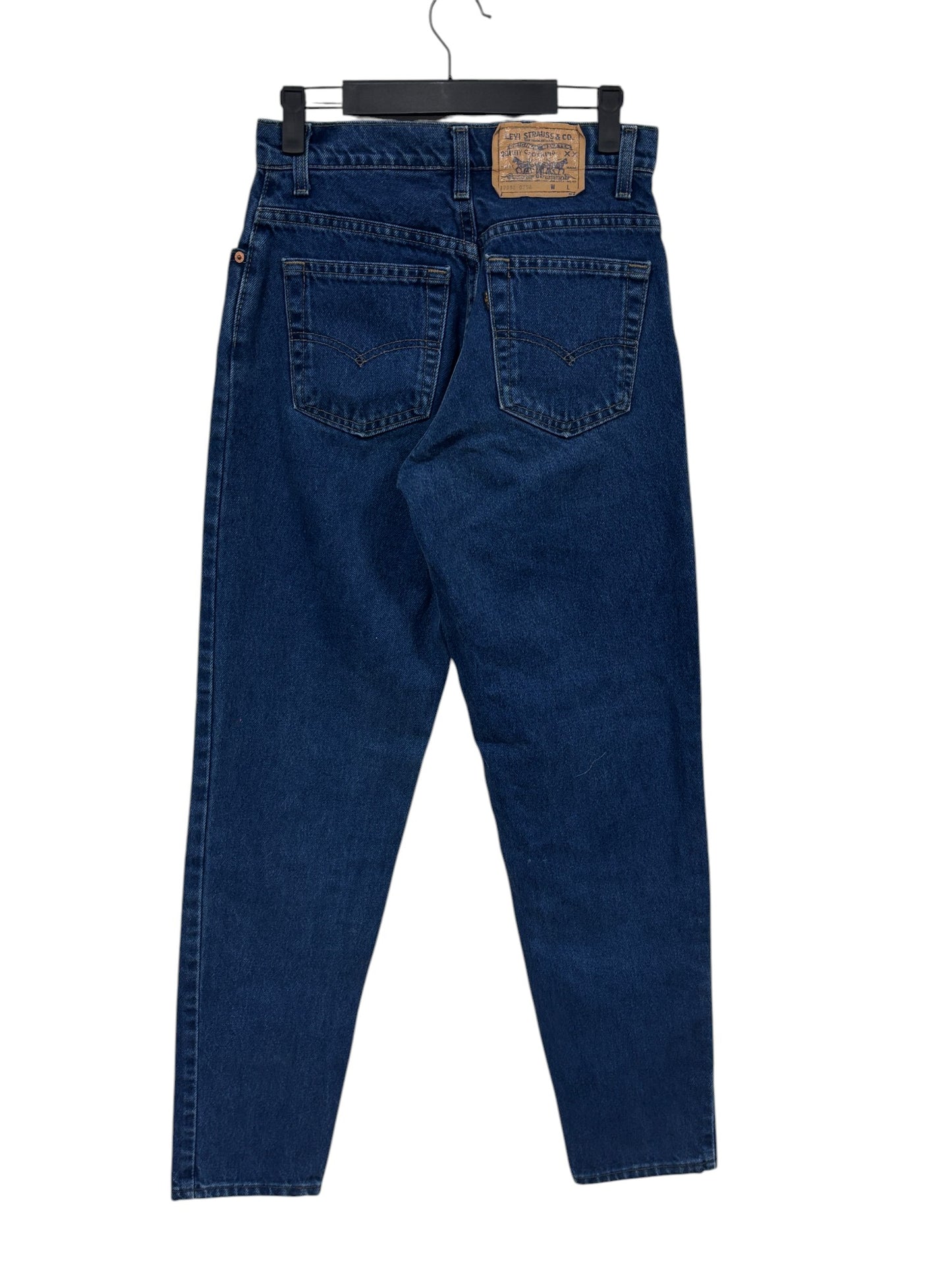 Vintage 90's Levi's Women's 550 Dark Wash Denim Jeans Size 27x30