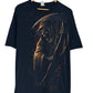 Vintage Y2K Grim Reaper Big Print Skeleton Graphic Tee Size XXL