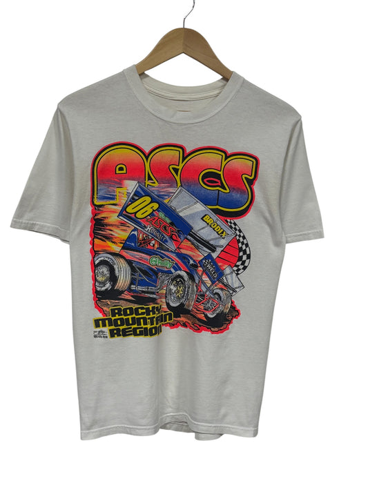Vintage Y2K ASCS Rocky Mountain Region Racing Graphic Tee Size Medium