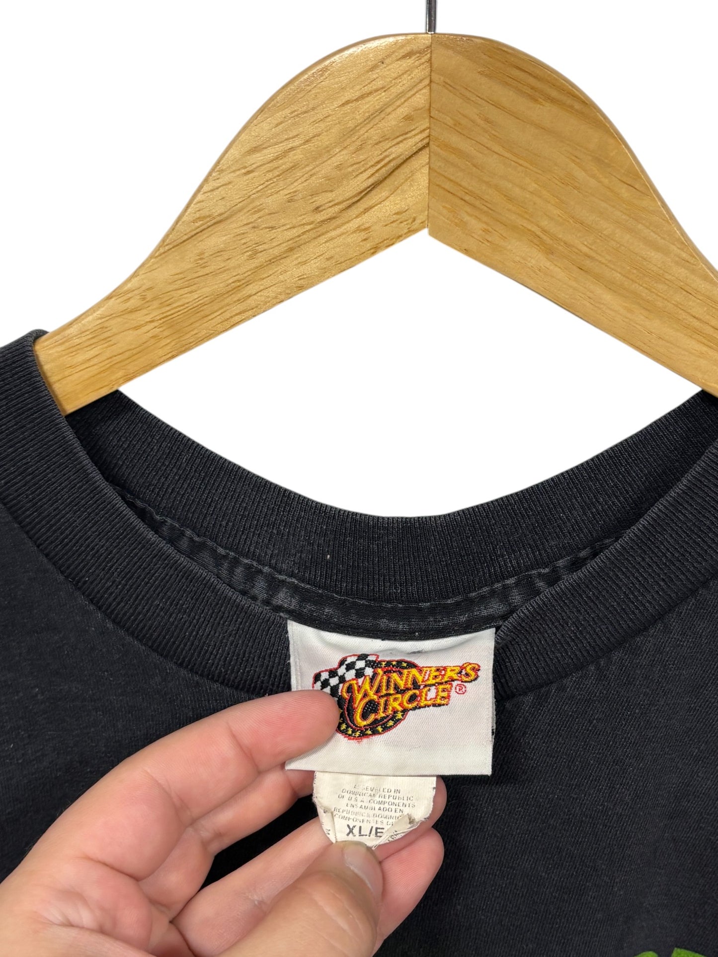 Vintage Dale Earnhardt Jr AMP NASCAR Racing Graphic Tee Size XL