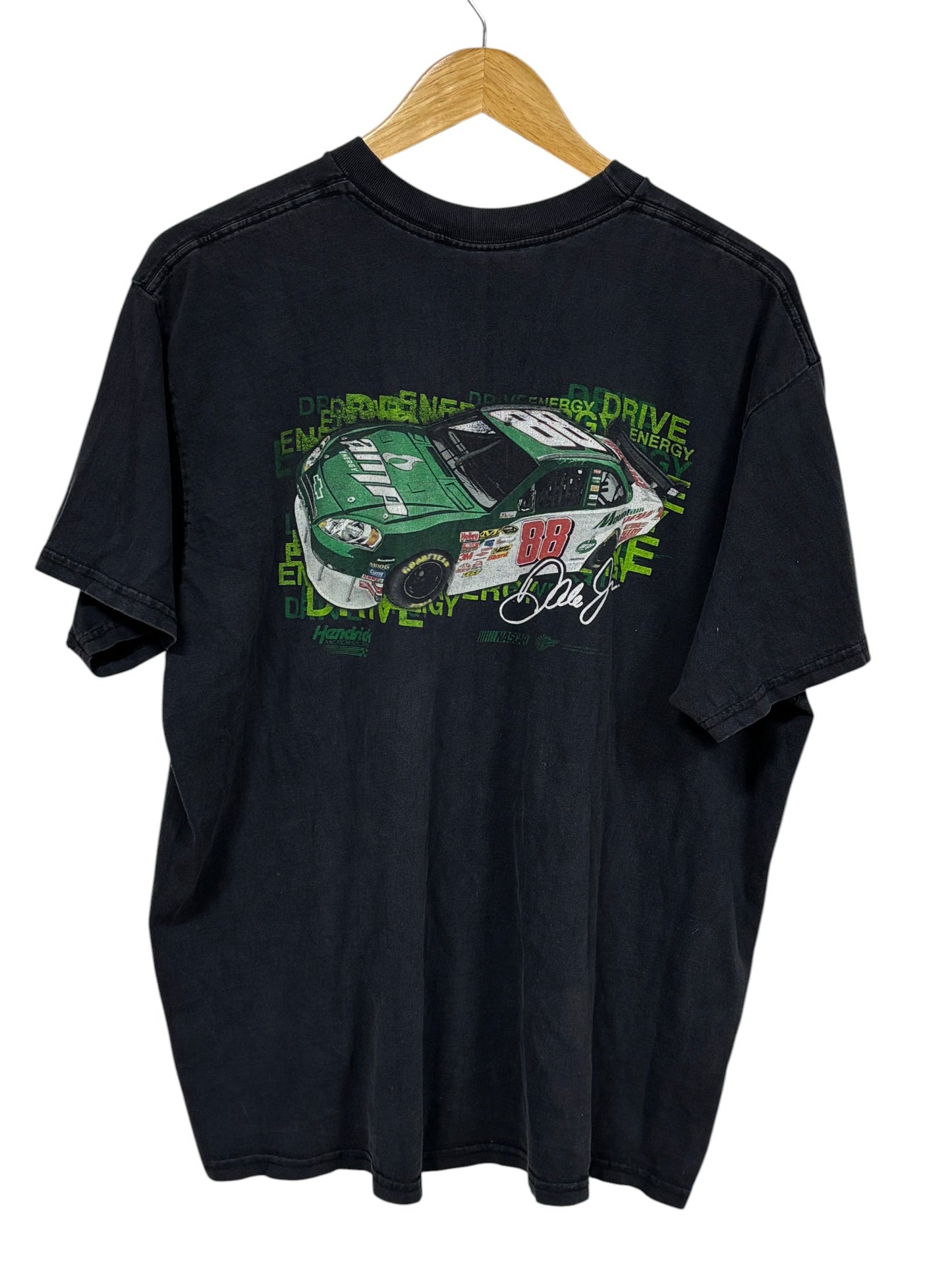 Vintage Dale Earnhardt Jr AMP NASCAR Racing Graphic Tee Size XL