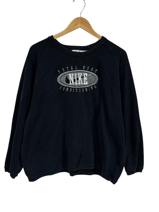 Vintage 90's Nike Women's Total Body Conditioning Sweater Size Medium