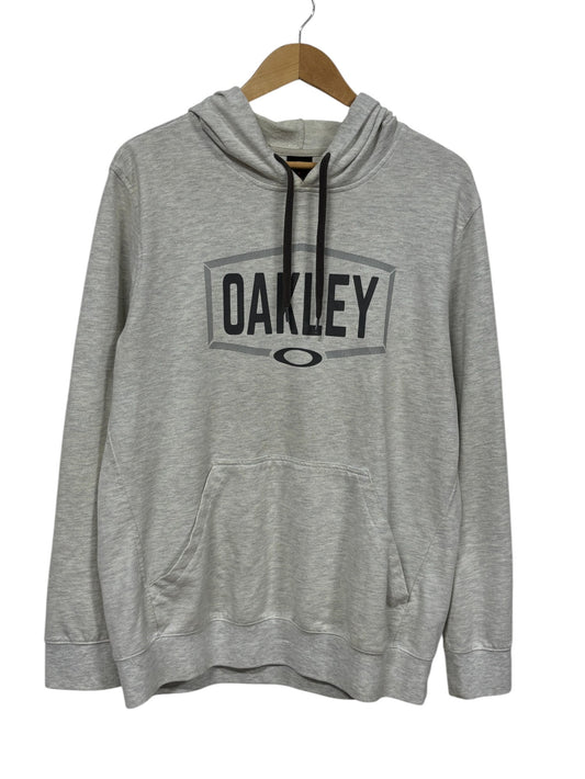 Vintage Y2K Oakley Spellout Logo Hoodie Size Large