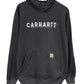 Carhartt Classic Loose Fit Grey Pullover Hoodie Size Medium