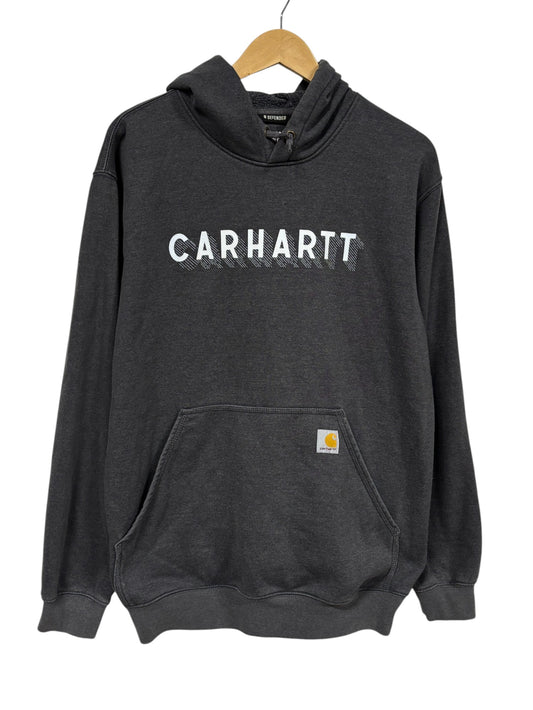 Carhartt Classic Loose Fit Grey Pullover Hoodie Size Medium