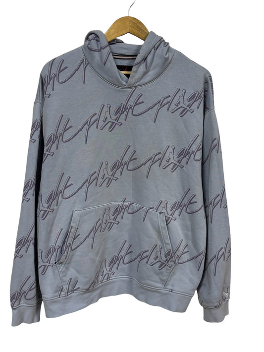 Jordan Brand Flight Logo All Over Print Hoodie Size XL