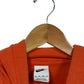 Nike Swoosh Just Do It Trademark Orange Hoodie Size XS