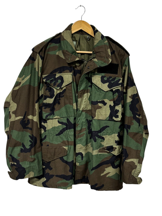 Vintage US Military Camo Field Jacket Size Small