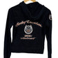 Harley Davidson Women's 105th Anniversary Biker Zip Up Hoodie Size Small
